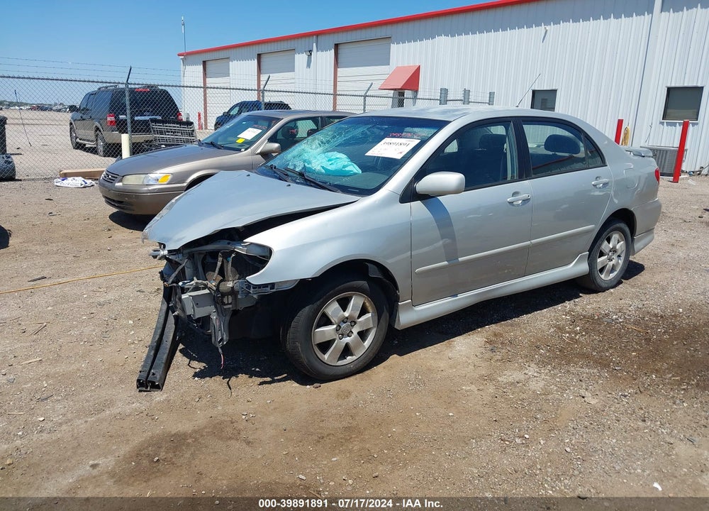 2003 TOYOTA COROLLA S VIN: 1NXBR32EX3Z001982