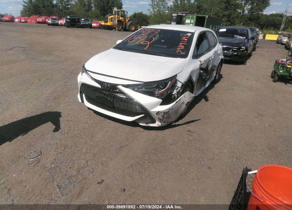 2021 TOYOTA COROLLA SE VIN: JTND4MBE2M3133736