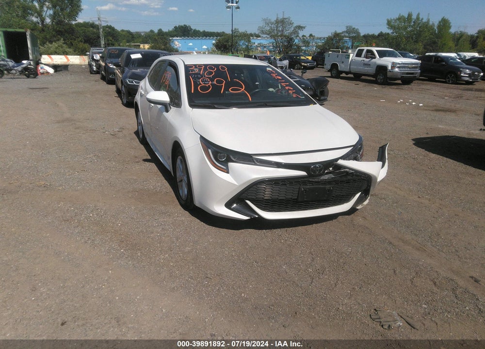 2021 TOYOTA COROLLA SE VIN: JTND4MBE2M3133736