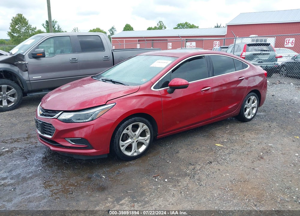 2017 CHEVROLET CRUZE PREMIER AUTO VIN: 1G1BF5SM5H7189454