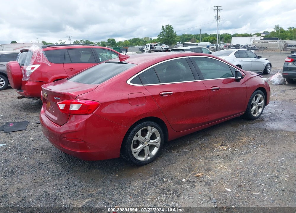 2017 CHEVROLET CRUZE PREMIER AUTO VIN: 1G1BF5SM5H7189454