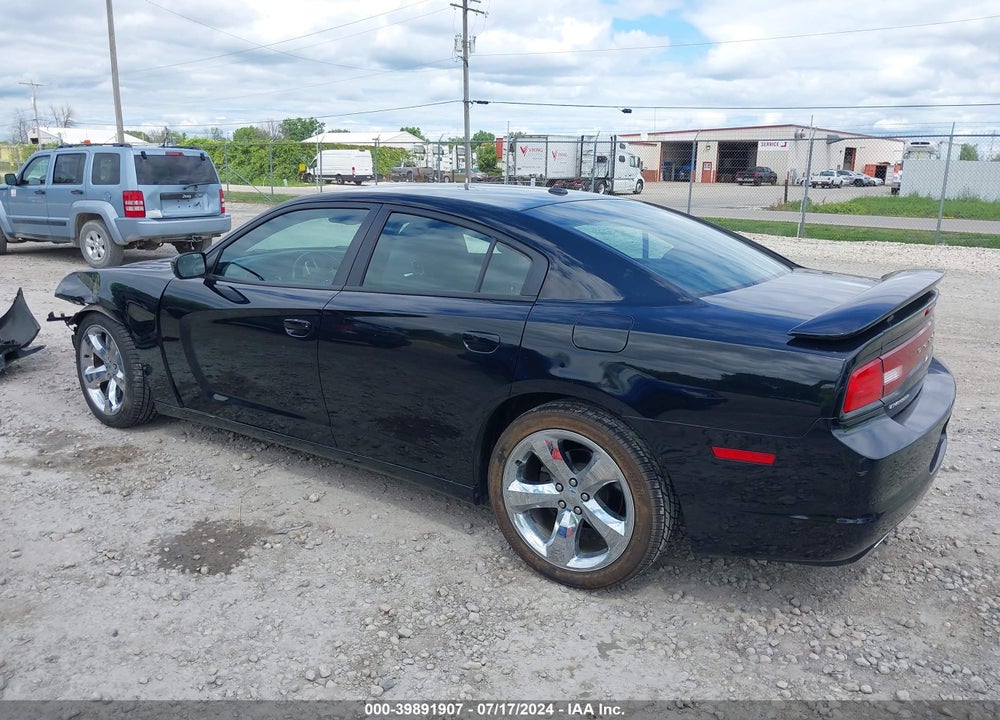 2014 DODGE CHARGER SXT VIN: 2C3CDXHG3EH363394