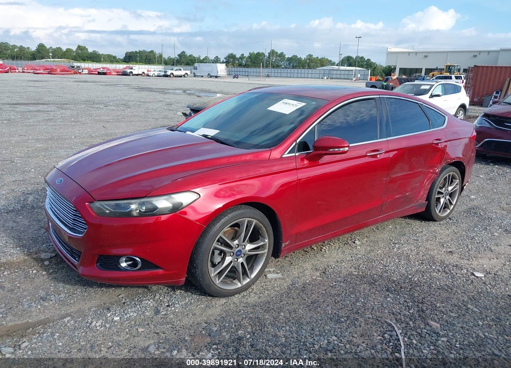 2016 FORD FUSION TITANIUM VIN: 3FA6P0K93GR350465