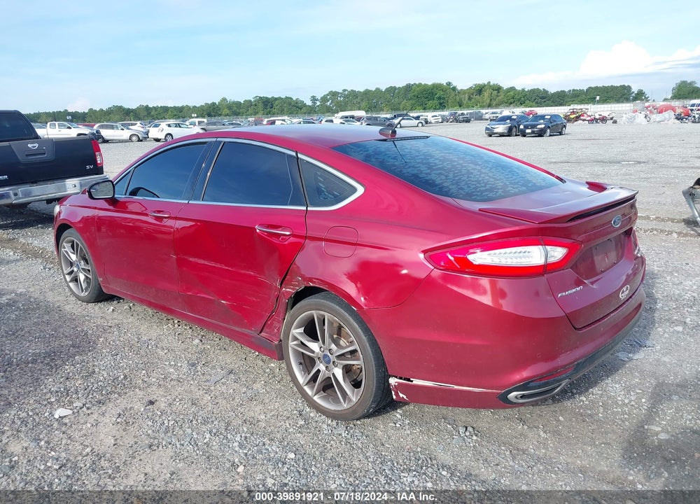 2016 FORD FUSION TITANIUM VIN: 3FA6P0K93GR350465