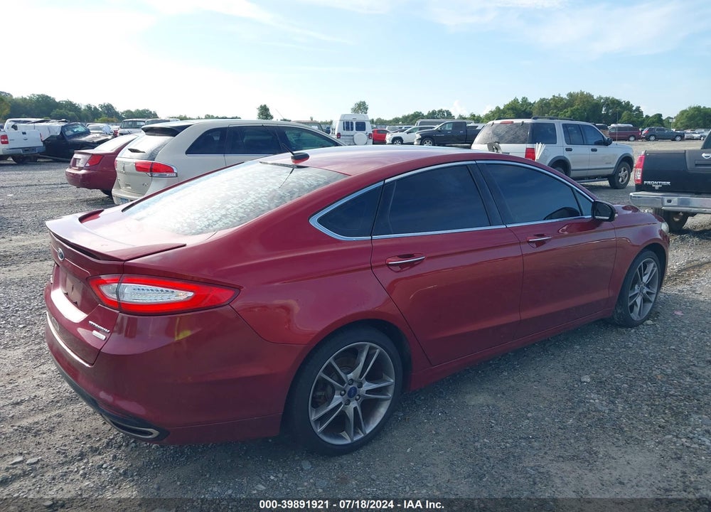 2016 FORD FUSION TITANIUM VIN: 3FA6P0K93GR350465