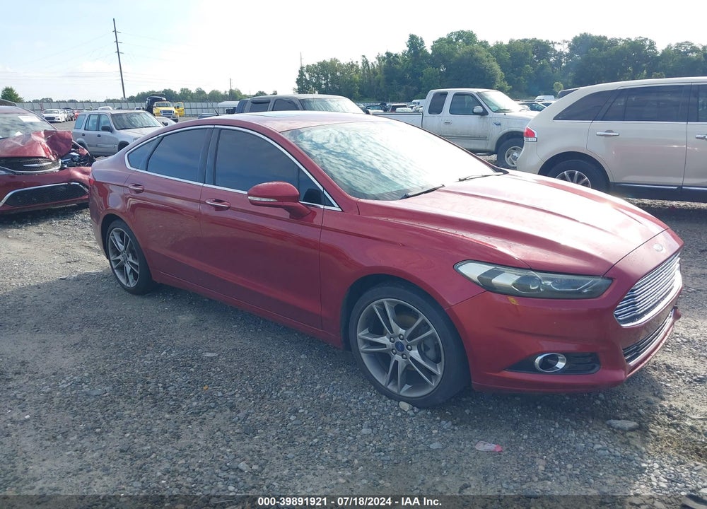 2016 FORD FUSION TITANIUM VIN: 3FA6P0K93GR350465