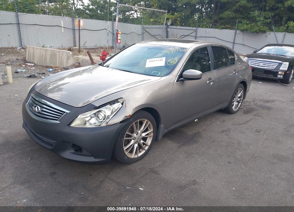2013 INFINITI G37X VIN: JN1CV6AR6DM352550