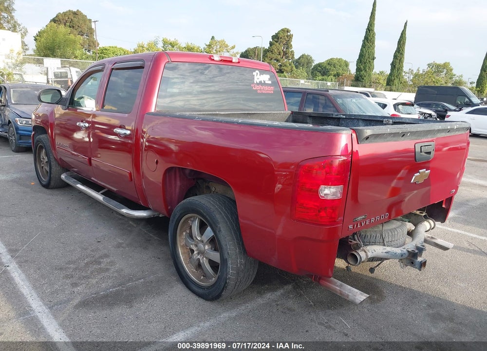 2007 CHEVROLET SILVERADO 1500 LTZ VIN: 2GCEK13M071595225