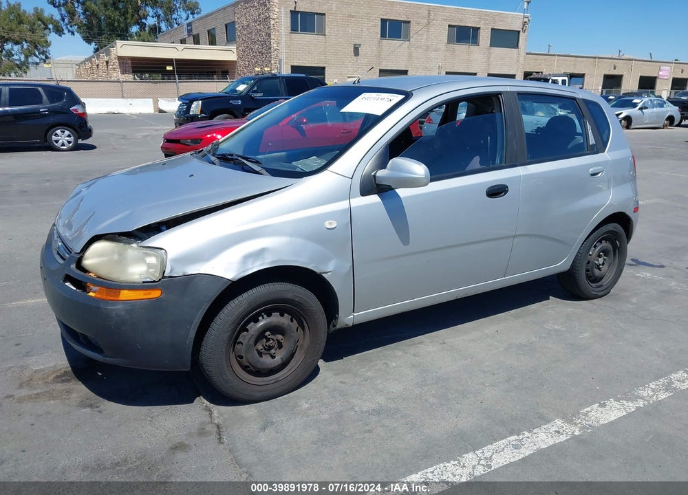 2006 CHEVROLET AVEO SPECIAL VALUE VIN: KL1TD66606B617306