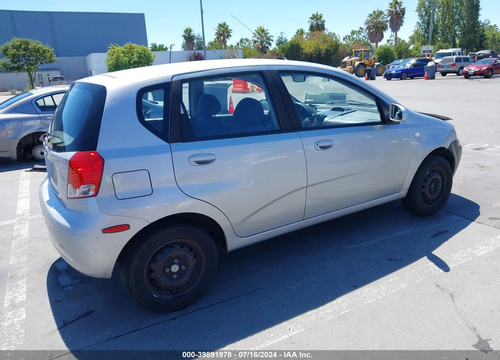 2006 CHEVROLET AVEO SPECIAL VALUE VIN: KL1TD66606B617306
