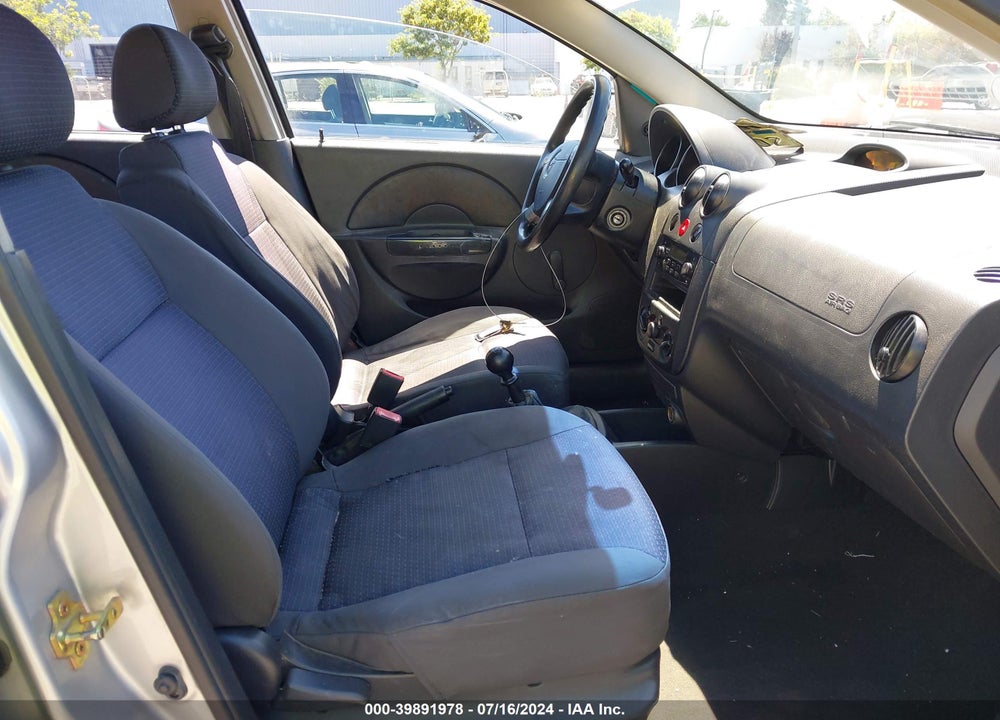 2006 CHEVROLET AVEO SPECIAL VALUE VIN: KL1TD66606B617306