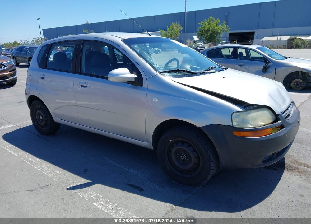 2006 CHEVROLET AVEO SPECIAL VALUE VIN: KL1TD66606B617306