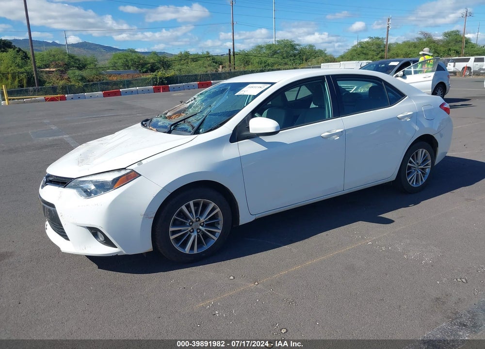 2015 TOYOTA COROLLA LE/LE PLUS/LE PREMIUM VIN: 5YFBURHE9FP313872