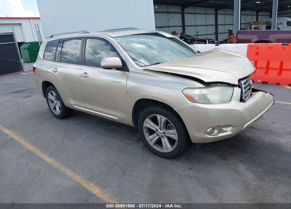 2008 TOYOTA HIGHLANDER SPORT VIN: JTEDS43A282049297