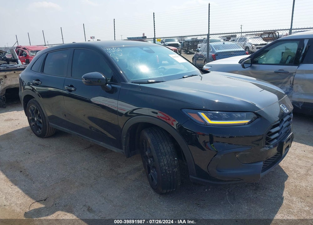 2024 HONDA HR-V 2WD SPORT/2WD SPORT W/O BSI VIN: 3CZRZ1H57RM736425