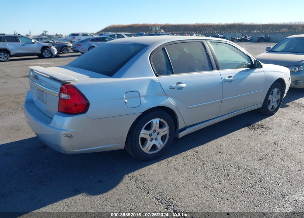 2005 CHEVROLET MALIBU LT VIN: 1G1ZU54845F155348