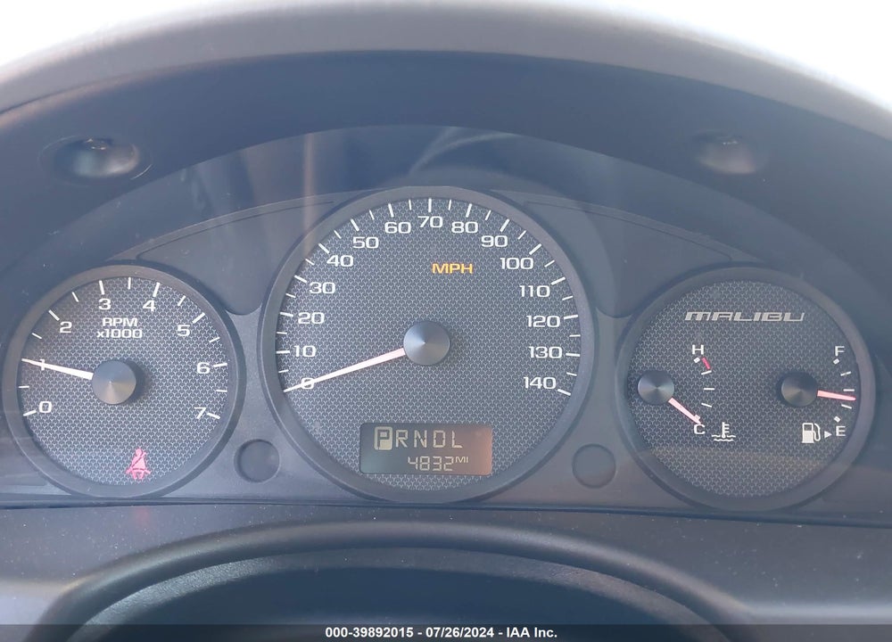 2005 CHEVROLET MALIBU LT VIN: 1G1ZU54845F155348