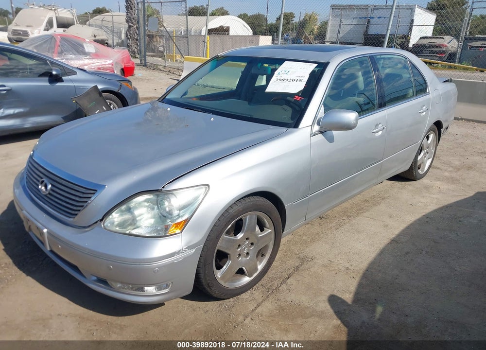 2005 LEXUS LS 430 VIN: JTHBN36F755019497