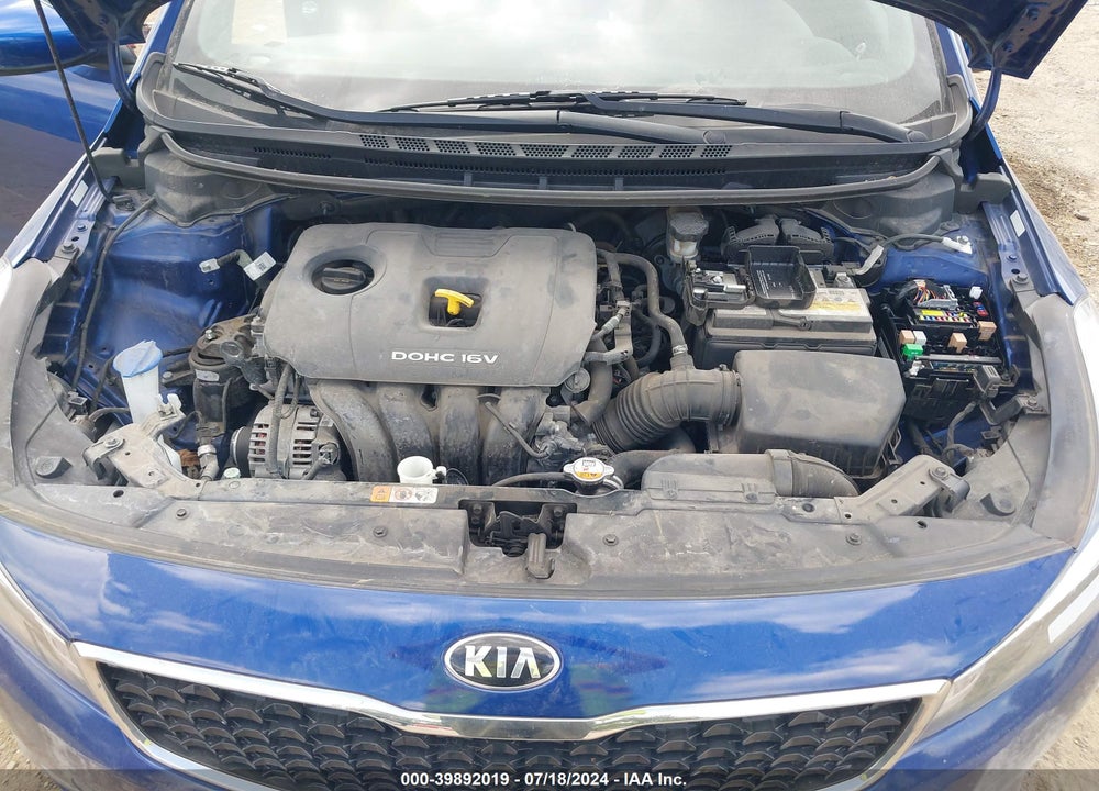 2017 KIA FORTE LX VIN: 3KPFK4A78HE158905