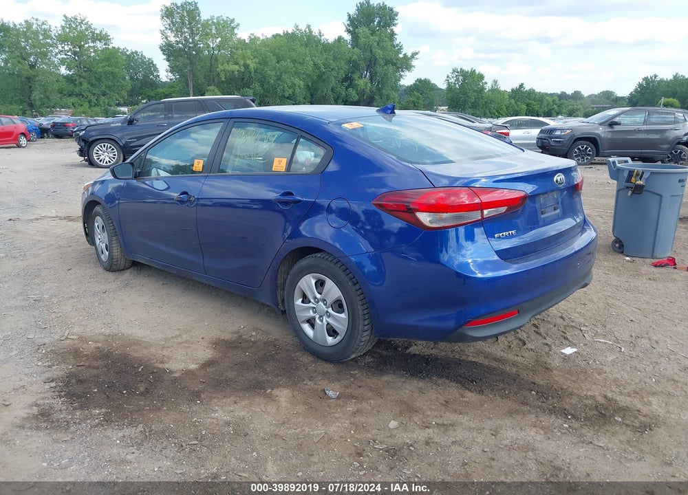 2017 KIA FORTE LX VIN: 3KPFK4A78HE158905