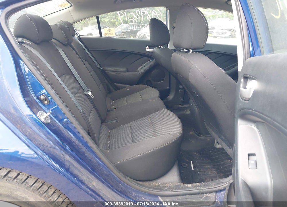 2017 KIA FORTE LX VIN: 3KPFK4A78HE158905