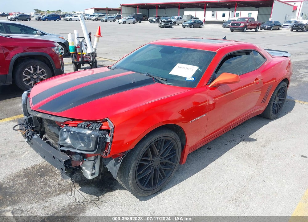 2010 CHEVROLET CAMARO 2SS VIN: 2G1FT1EW5A9190446