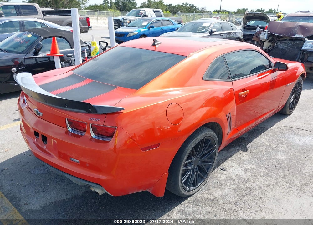 2010 CHEVROLET CAMARO 2SS VIN: 2G1FT1EW5A9190446