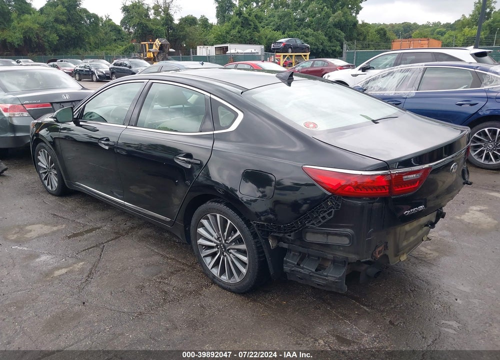 2017 KIA CADENZA PREMIUM VIN: KNALC4J14H5039429