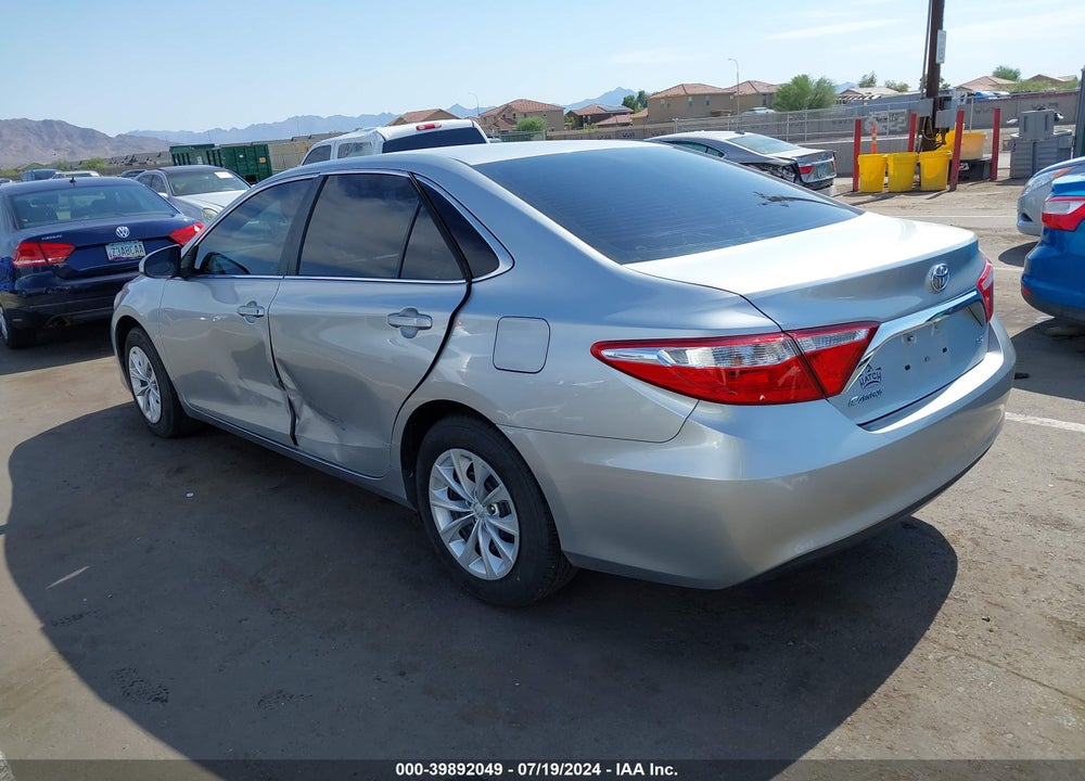 2015 TOYOTA CAMRY LE VIN: 4T4BF1FK9FR503454