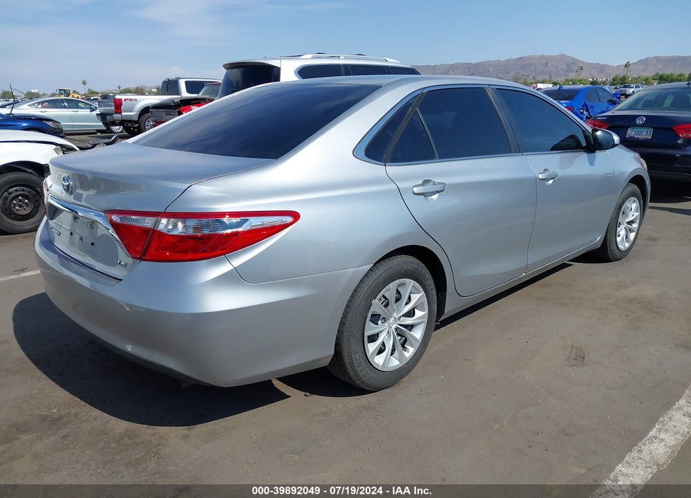 2015 TOYOTA CAMRY LE VIN: 4T4BF1FK9FR503454