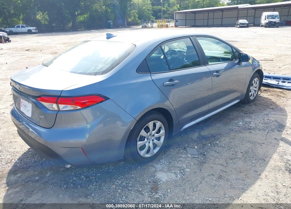 2024 TOYOTA COROLLA LE VIN: 5YFB4MDE0RP114996