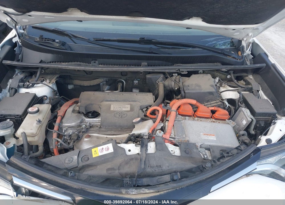 2016 TOYOTA RAV4 HYBRID XLE VIN: JTMRJREV9GD055854