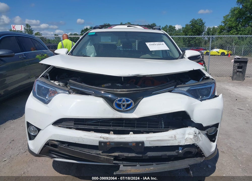 2016 TOYOTA RAV4 HYBRID XLE VIN: JTMRJREV9GD055854