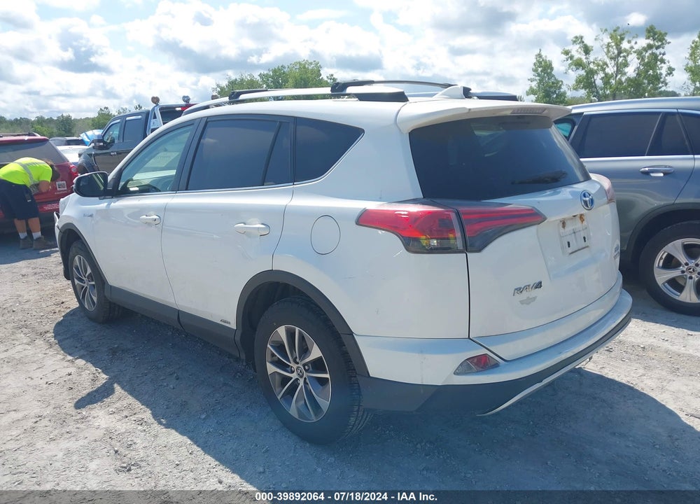 2016 TOYOTA RAV4 HYBRID XLE VIN: JTMRJREV9GD055854