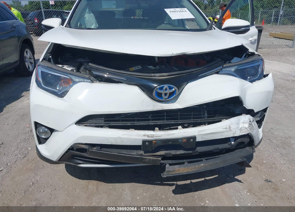 2016 TOYOTA RAV4 HYBRID XLE VIN: JTMRJREV9GD055854