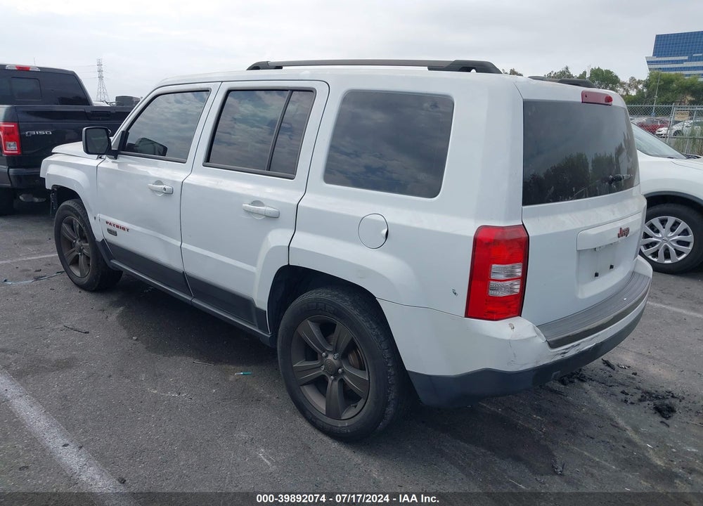 2016 JEEP PATRIOT 75TH ANNIVERSARY VIN: 1C4NJPBBXGD739633