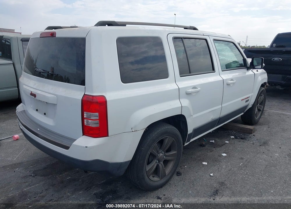 2016 JEEP PATRIOT 75TH ANNIVERSARY VIN: 1C4NJPBBXGD739633