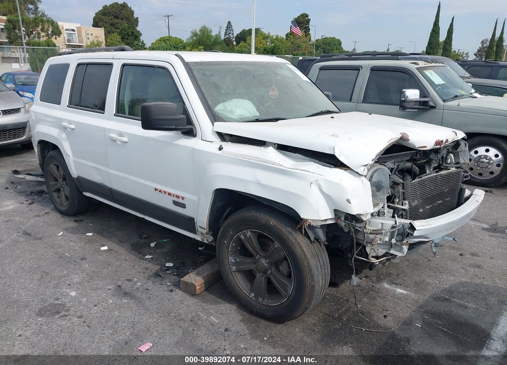 2016 JEEP PATRIOT 75TH ANNIVERSARY VIN: 1C4NJPBBXGD739633