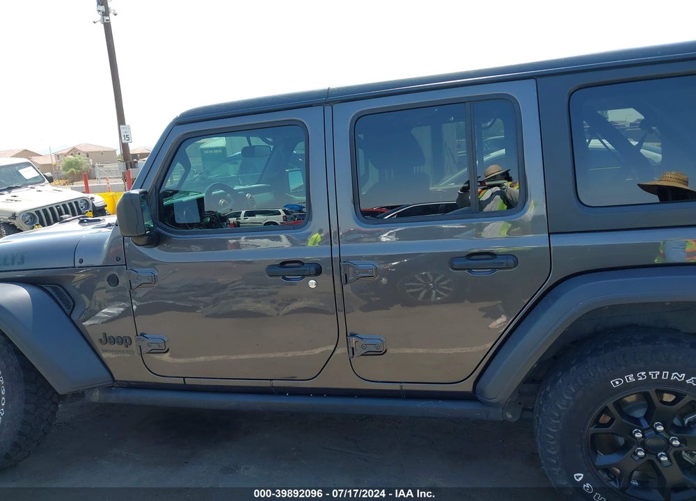 2020 JEEP WRANGLER UNLIMITED WILLYS 4X4 VIN: 1C4HJXDN5LW208259