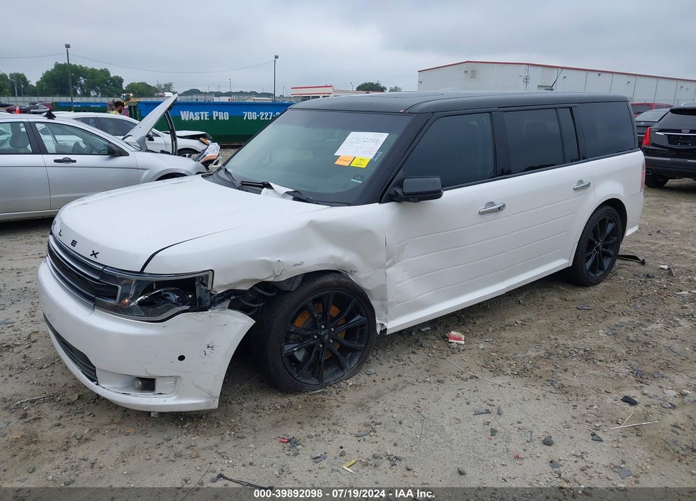 2018 FORD FLEX LIMITED VIN: 2FMGK5D84JBA07552