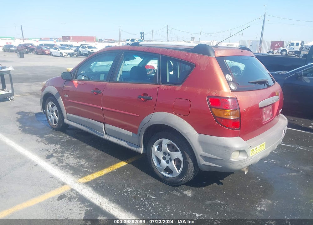 2007 PONTIAC VIBE VIN: 5Y2SL65887Z403747
