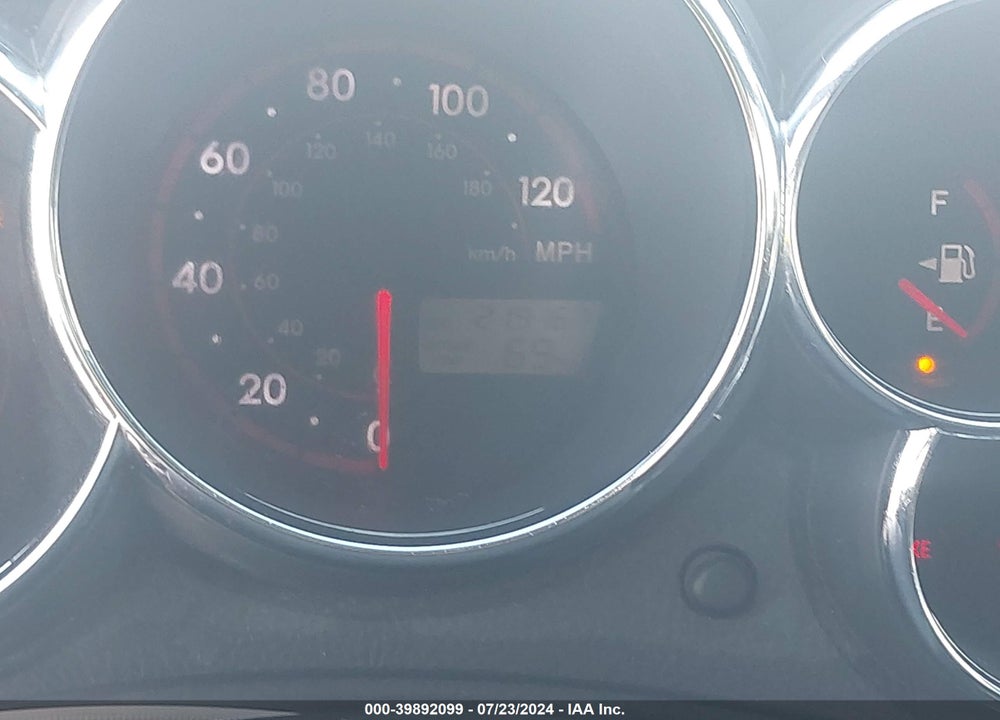 2007 PONTIAC VIBE VIN: 5Y2SL65887Z403747