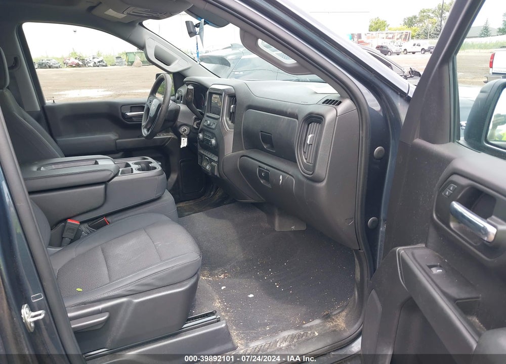 2020 CHEVROLET SILVERADO 1500 4WD SHORT BED CUSTOM VIN: 3GCPYBEK9LG157605
