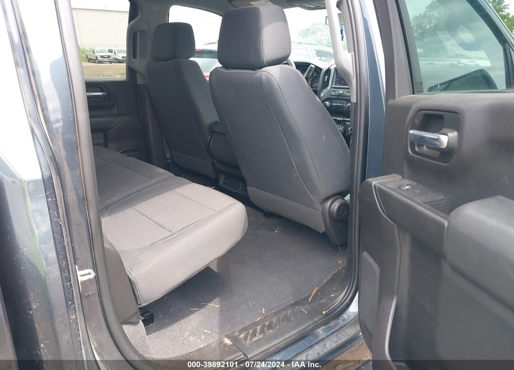 2020 CHEVROLET SILVERADO 1500 4WD SHORT BED CUSTOM VIN: 3GCPYBEK9LG157605