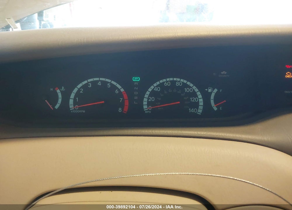 2002 TOYOTA AVALON XLS VIN: 4T1BF28B82U236590
