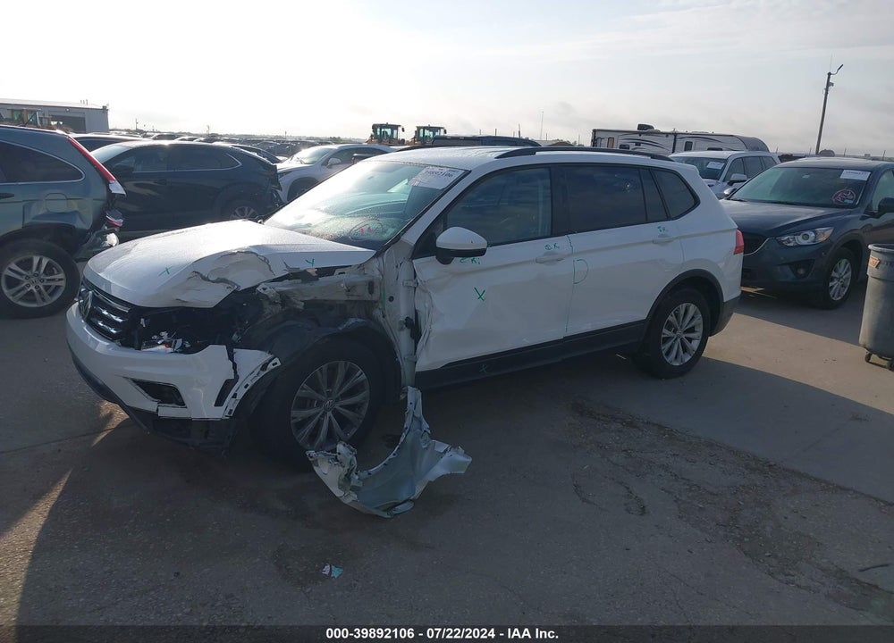 2019 VOLKSWAGEN TIGUAN 2.0T S VIN: 3VV1B7AX3KM060553