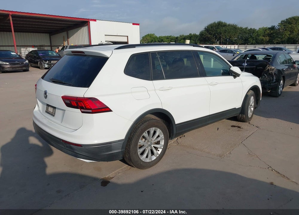 2019 VOLKSWAGEN TIGUAN 2.0T S VIN: 3VV1B7AX3KM060553