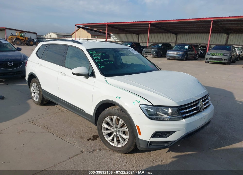 2019 VOLKSWAGEN TIGUAN 2.0T S VIN: 3VV1B7AX3KM060553