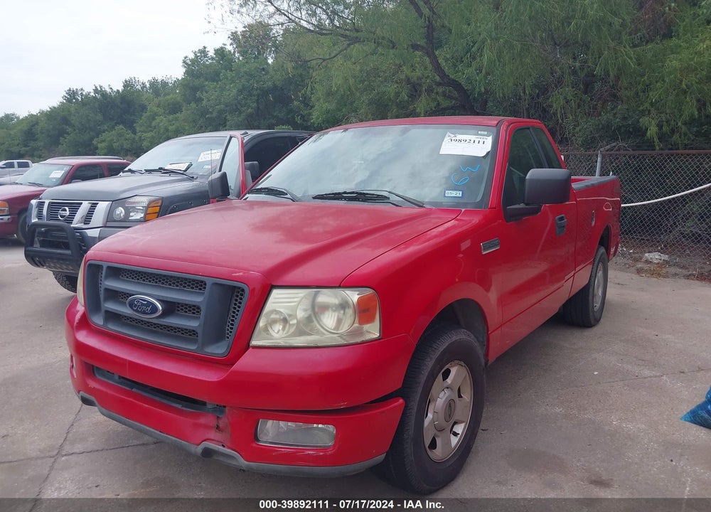 2004 FORD F-150 STX/XL/XLT VIN: 1FTRF12W64NA60807