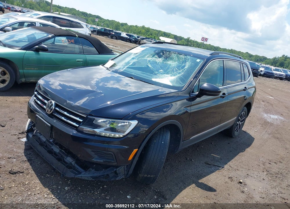 2021 VOLKSWAGEN TIGUAN 2.0T SE/2.0T SE R-LINE BLACK/2.0T SEL VIN: 3VV2B7AX9MM016600
